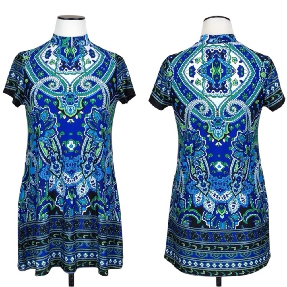 Melissa Paige Floral Paisley Dress NWT